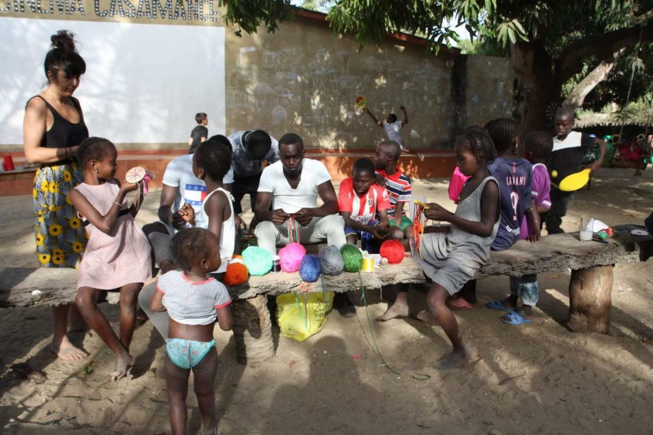 Centre Touristique Et Culturel Casamance Pensionat Diakene Ouolof Exteriör bild
